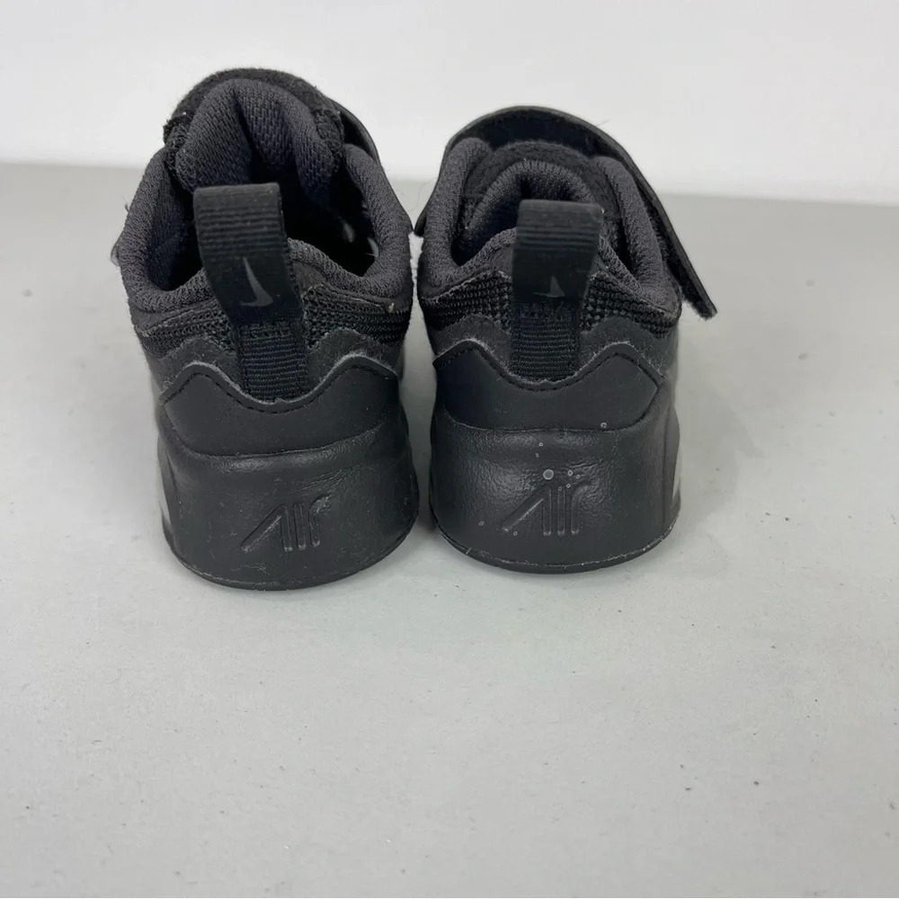 Nike AirMax 200 Black Sneakers Low Top Toddler Size 4C Unisex Baby AT5629-001 - Picture 3 of 8